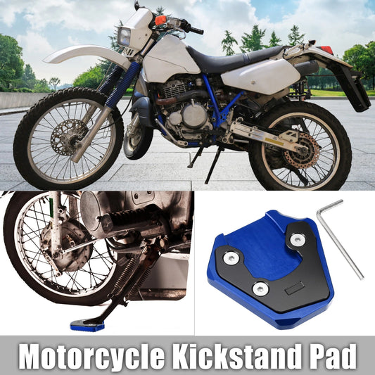 1 Set Kickstand Plate Pad Black Blue for Suzuki gsxs 750 (2017–2022)