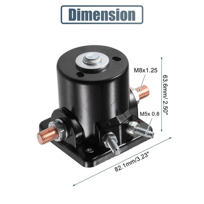 12V Starter Solenoid Switch Relay Intermittent Duty / 4 Terminals for OMC