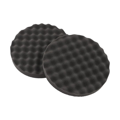 2 x Car Foam Polishing Pads 8 Inch Round Single Sided Buffing Tool