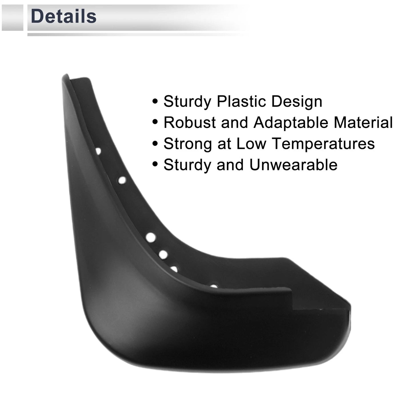Mud Flaps Splash Guards 1 Set for Suzuki SX4 (2007-2013)