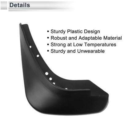Mud Flaps Splash Guards 1 Set for Suzuki SX4 (2007-2013)
