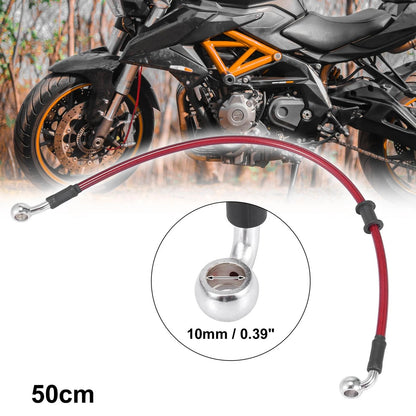 Universal 50cm Motorcycle Brake Clutch Oil Hose Line Pipe for Motorcycle