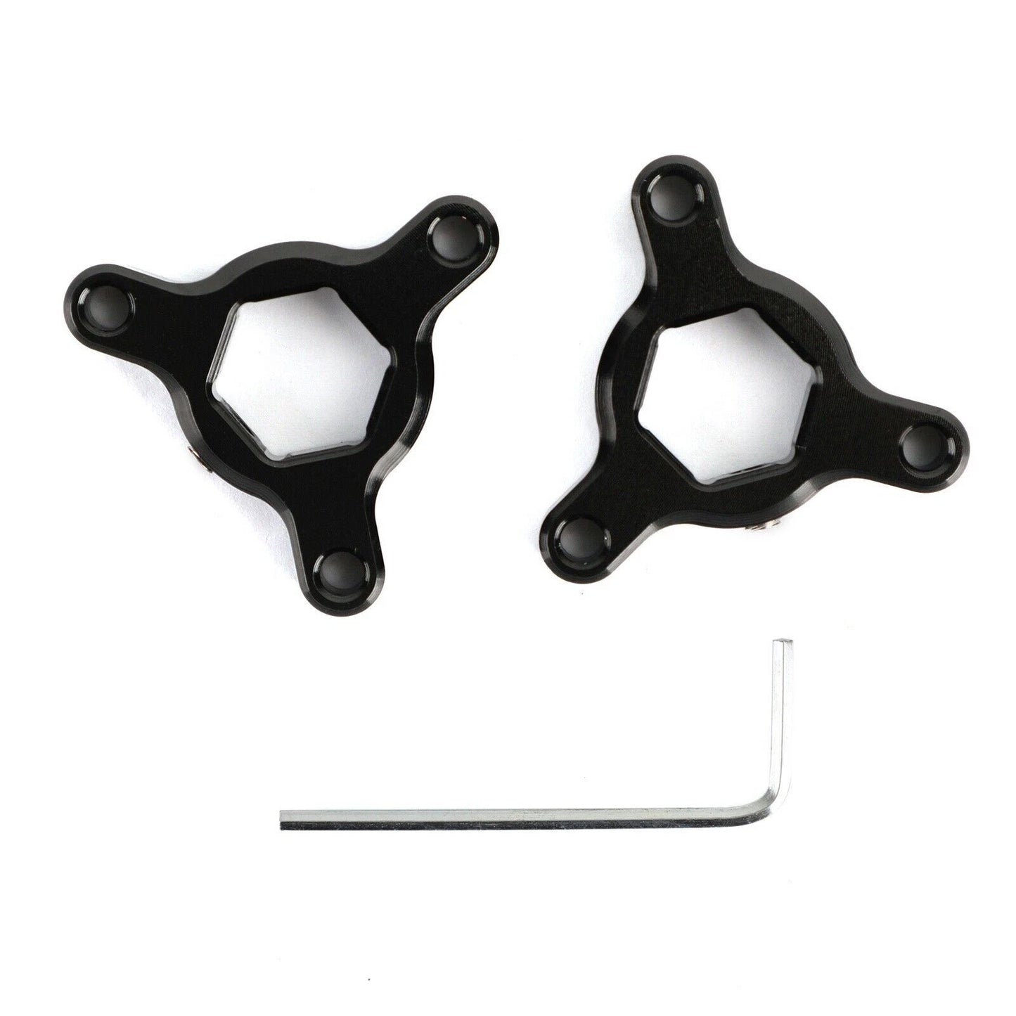 14mm Fork Adjuster Aluminium Black for Kawasaki Ninja ZX6R ZX10R ZZR1400 Z800 (2003-2023)