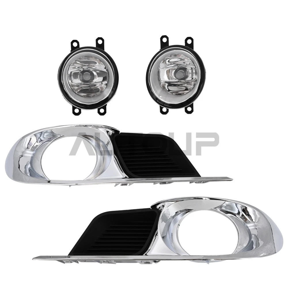 Passenger & Driver Side Fog Lamp + Trim for Toyota Avalon (2011–2012)