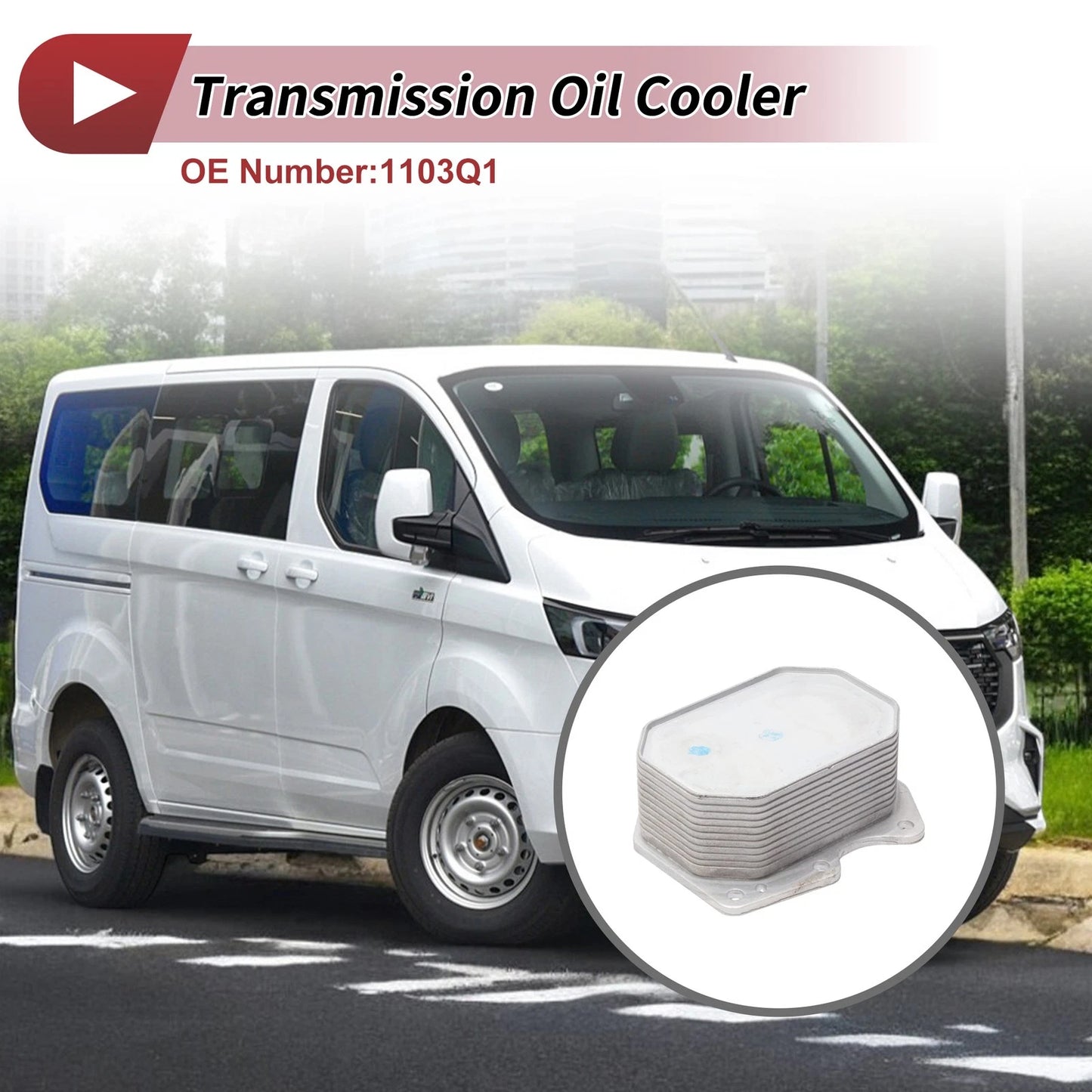 Engine Oil Cooler for Ford Transit 2.2 TDCi (2006-2018) 1 x Trans Cooler