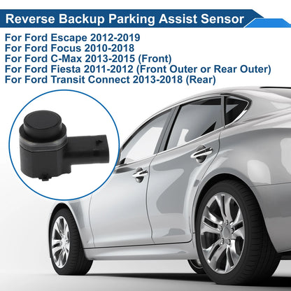 Reverse Backup Parking Sensor for Ford Escape (2012-2019) Black