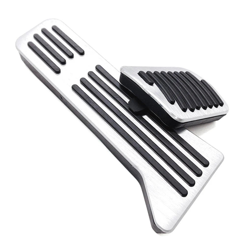 Stainless Steel Brake Gas Pedals Protection Covers for Mazda 2, 3, 6, CX-3, CX-4, CX-5 (2010-2023)