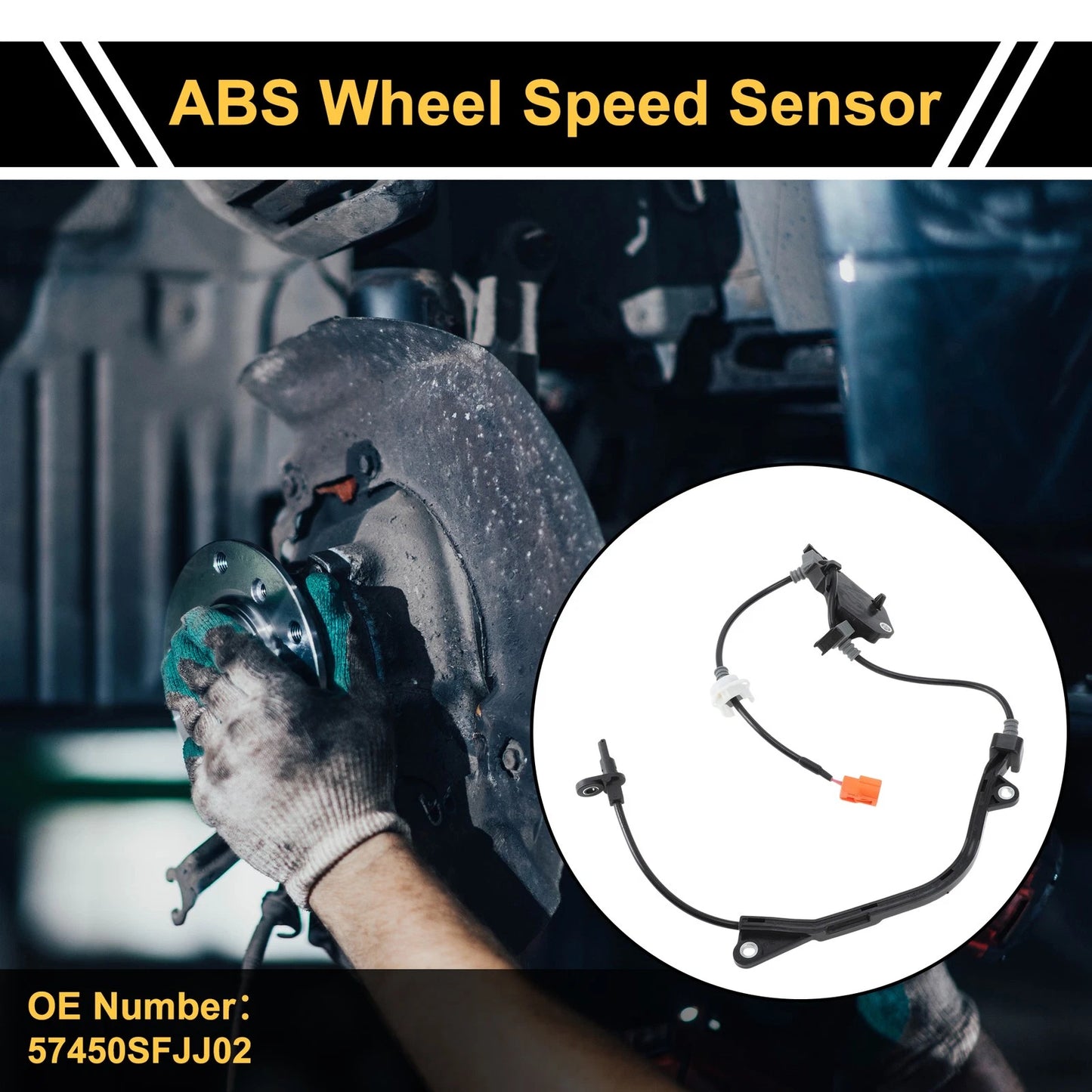 Wheel Speed Sensor ABS for Acura TSX Front Right (2008 - 2012)