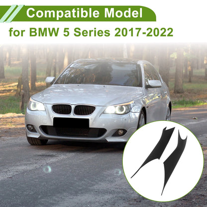 Door Panel Handle Pull Trim Cover for BMW 5 Series (2017-2022) Black