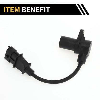 Crankshaft Position Sensor for KIA K2500 2.5 CRDi (2010) 1 Pc Black