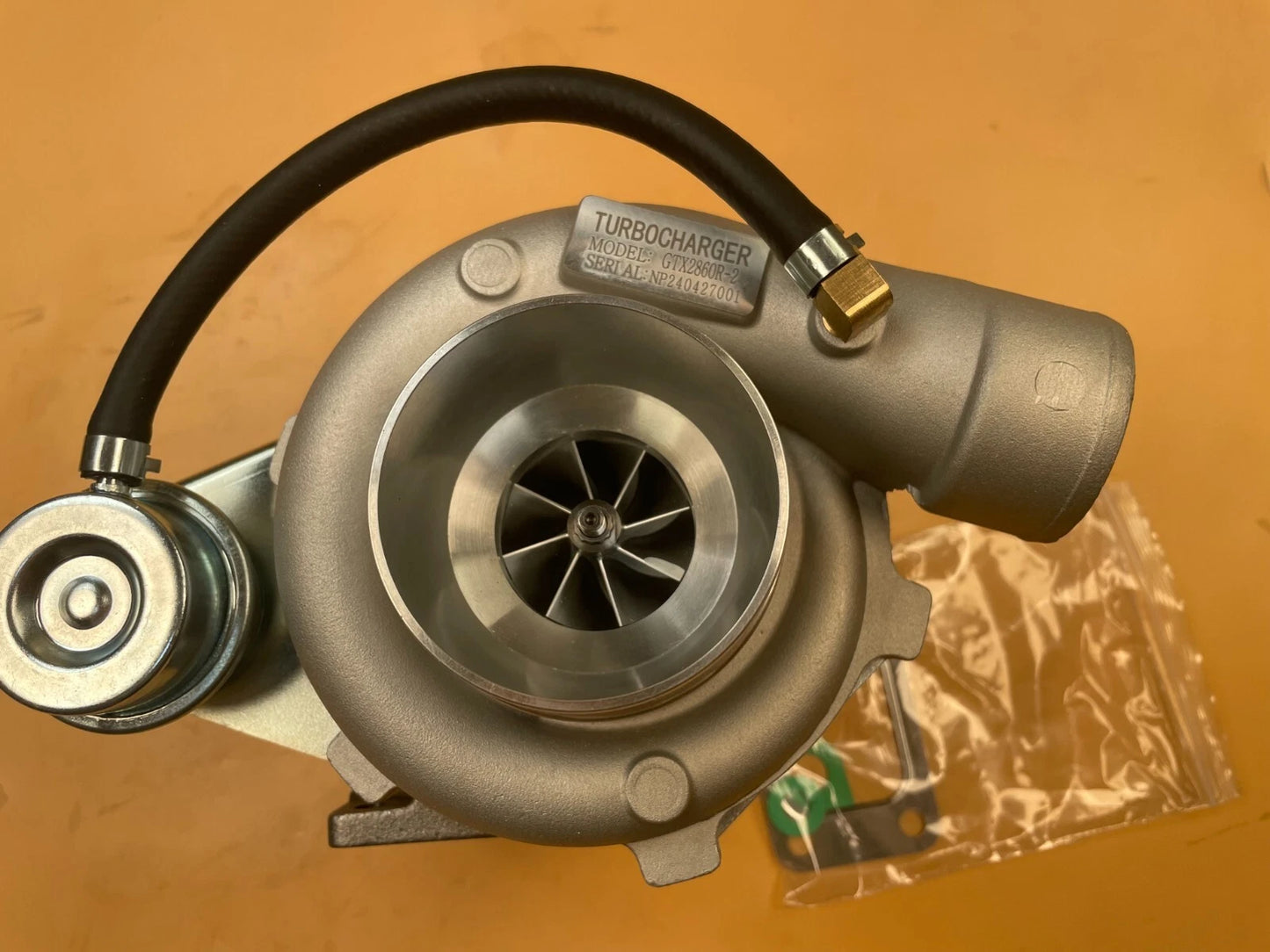 GTX2860R Turbocharger for T25 T28 Universal - Billet A/R .64 Hot, A/R .60 Cold