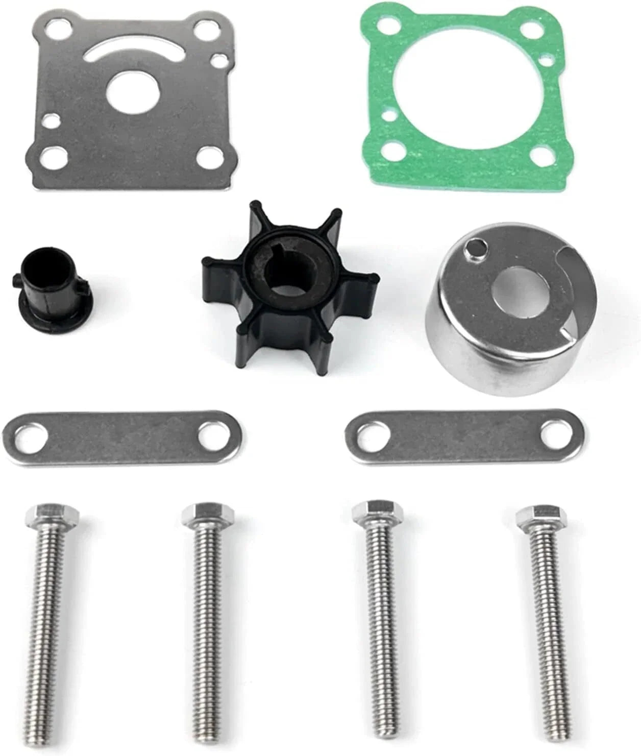 Yamaha 2-Stroke 6-8HP Outboard Water Pump Impeller Kit for 6N0/6G1 Models