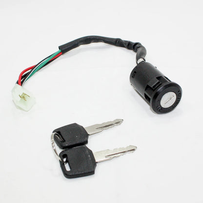 4 Wire Ignition Key Barrel Switch for 50cc 110cc 125cc 250cc PIT Quad ATV