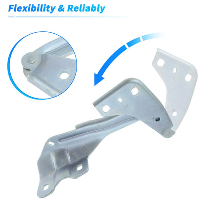 Front Left Right Hood Hinge for Ford Edge 2015-2024 (2 x)