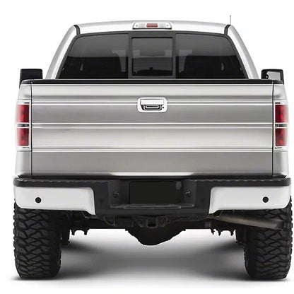 Chrome Tailgate Handle Covers for 2004-2014 Ford F150 4 Door (With Key Pad)