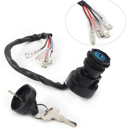 Ignition Switch with 2 Keys for Polaris Trail Boss 250 350 2x4 4x4 (1989-1995)