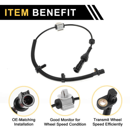 ABS Wheel Speed Sensor Set for Ford (2011-2014) - 1 x Rear Left Sensor