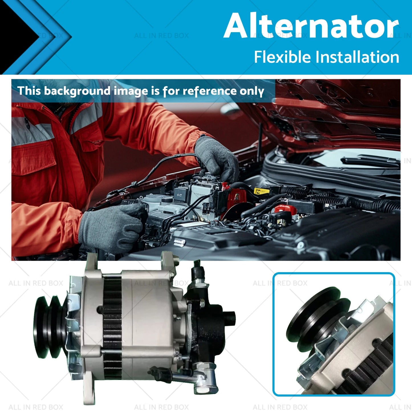 Alternator for Nissan Patrol GQ, Navara D22 TD25 TD27 (88-03)