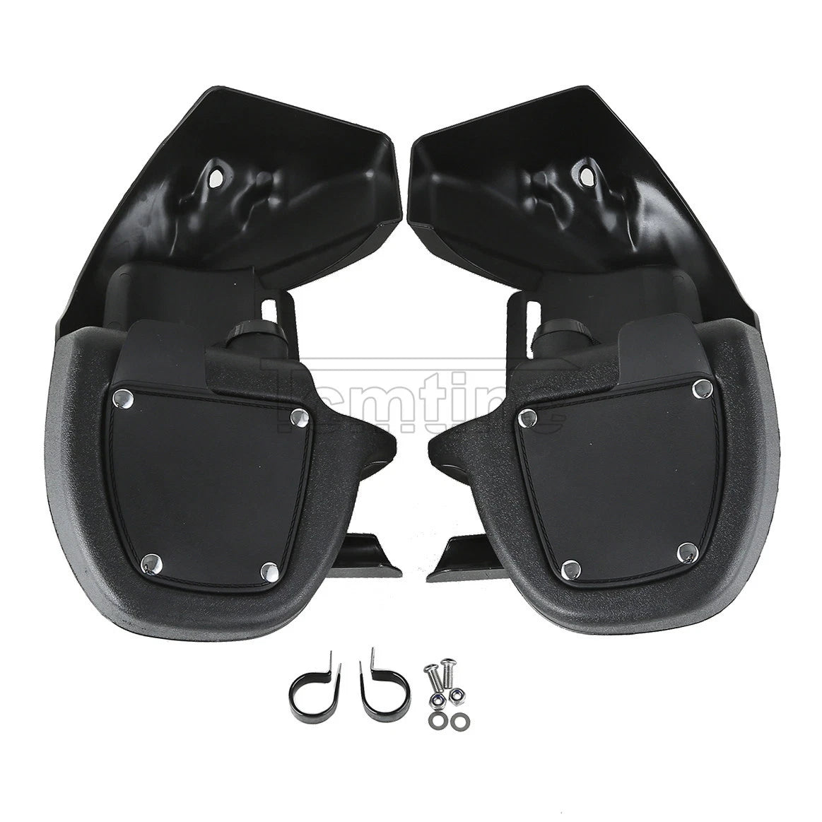 Black Lower Vented Leg Fairing for Harley Touring Tri Street Glide (1983-2013)