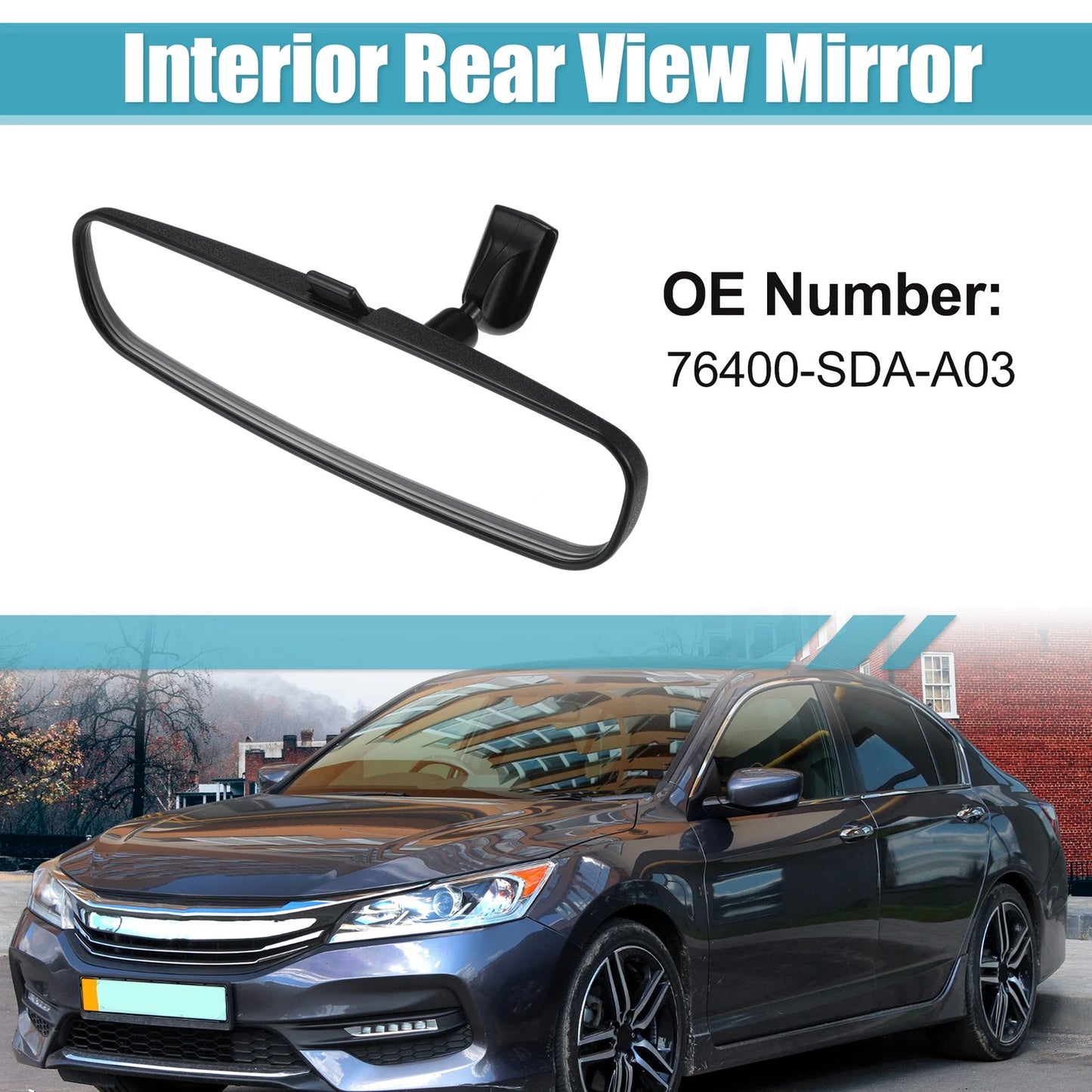 Rear View Mirror Replacement for Honda Accord (2003-2007)