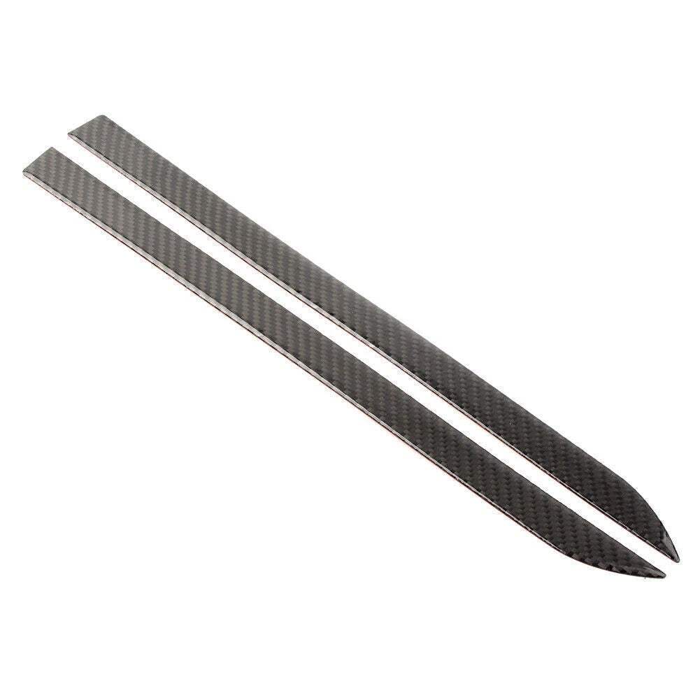 Black Carbon Fiber Interior Door Panel Trim for Subaru Forester (2013-2018)