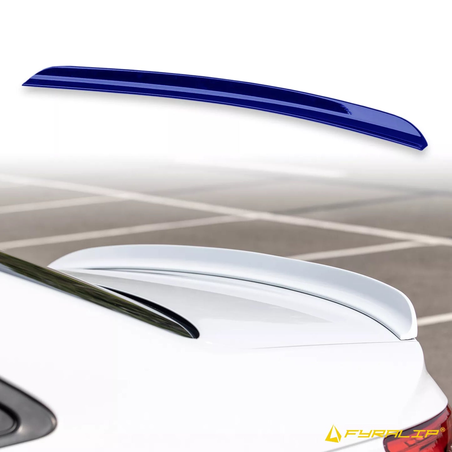 Boot Lip Spoiler for Mazda MX5 NC (2005-2015) Blue 35J