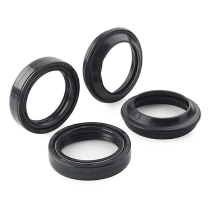 Front Fork Damper Shock Absorber 35X48MM Black Oil & Dust Seals for Car
