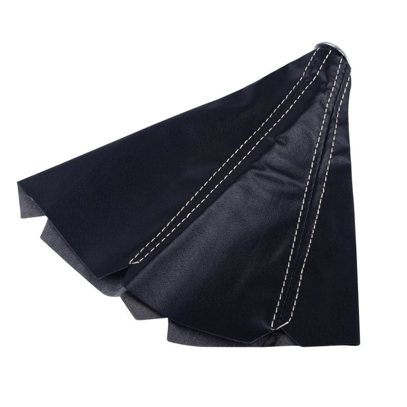 Black & White Gear Shift Knob Gaiter Cover for Car