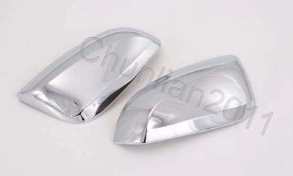 Side Mirror Covers for 2019-2023 Toyota RAV4 ABS Chrome 2 x Mirrors