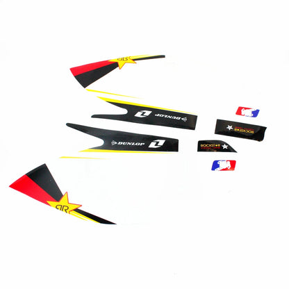 3M Rockstar Decals Graphics Stickers for TTR110 Dirt Bike