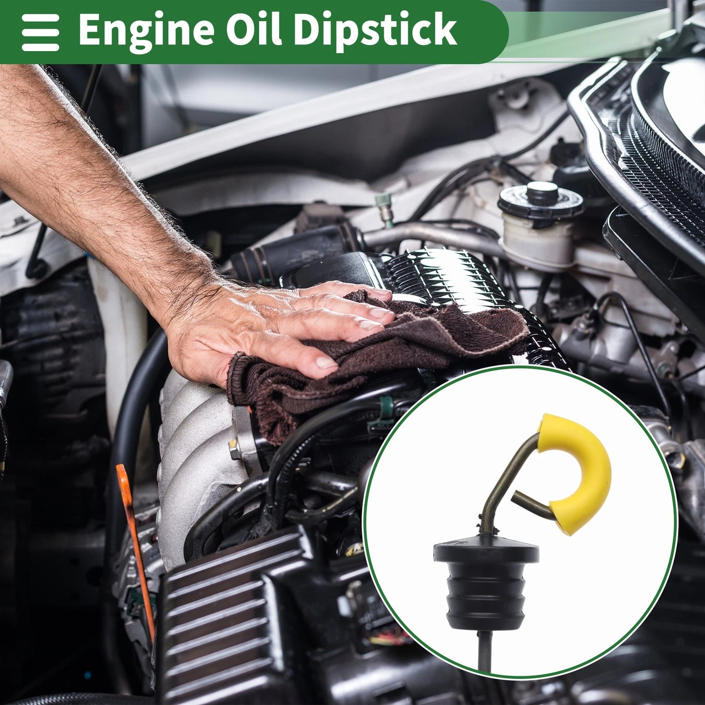 Oil Level Dipstick for Ford Edge 2.0T (2013-2017)