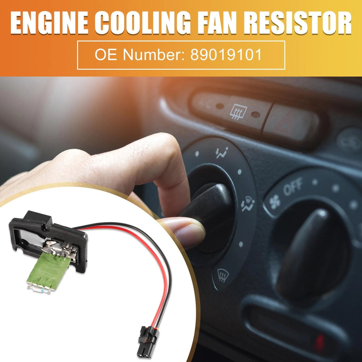 HVAC Fan Blower Motor Resistor for Buick Regal for Chevrolet Impala