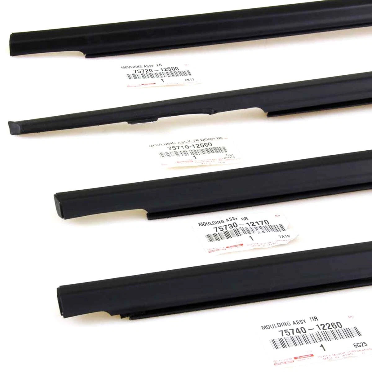 Weatherstrip Door Moulding Belt for Toyota Corolla AE101 CE100 EE101 1991-1998