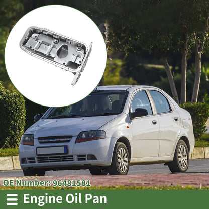 Oil Pan Aluminum for Chevrolet Aveo (2004 - 2008)