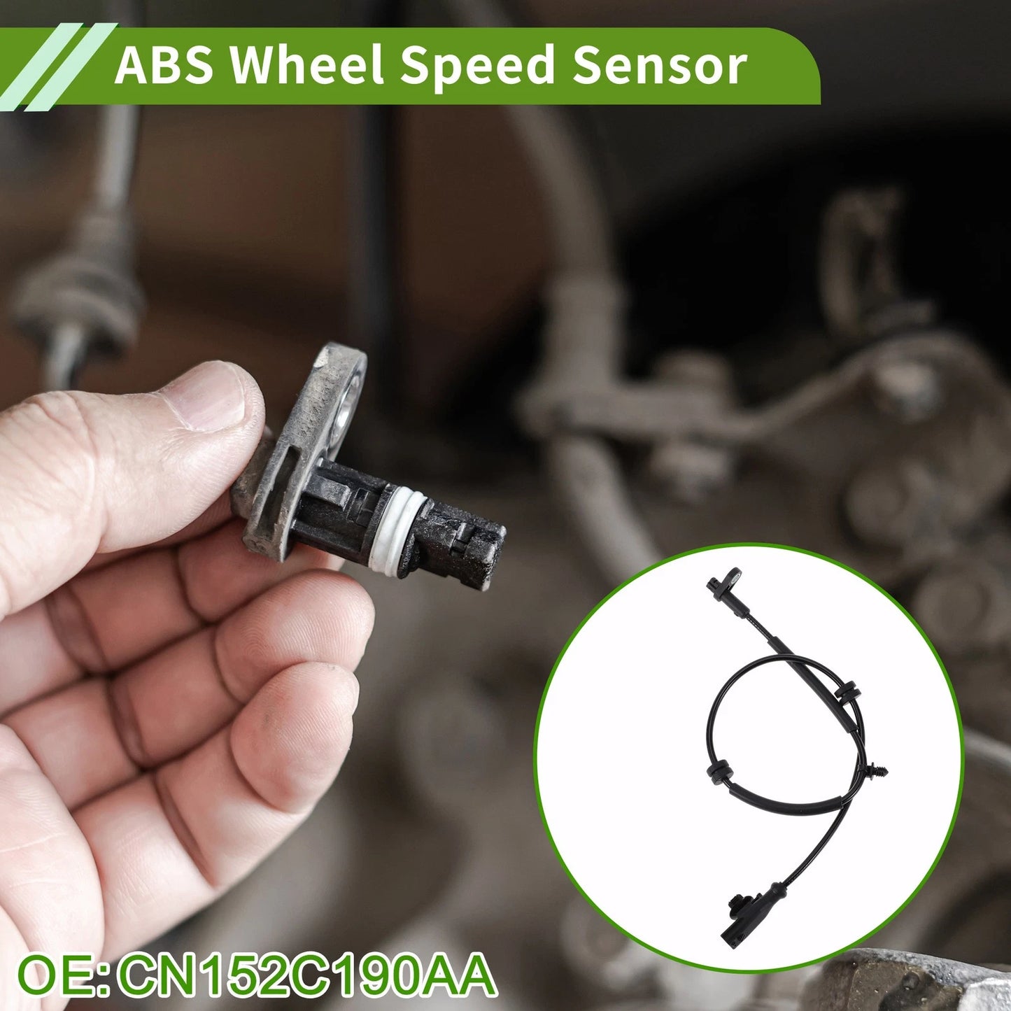 ABS Wheel Speed Sensor for Ford EcoSport 2004-2012 Rear