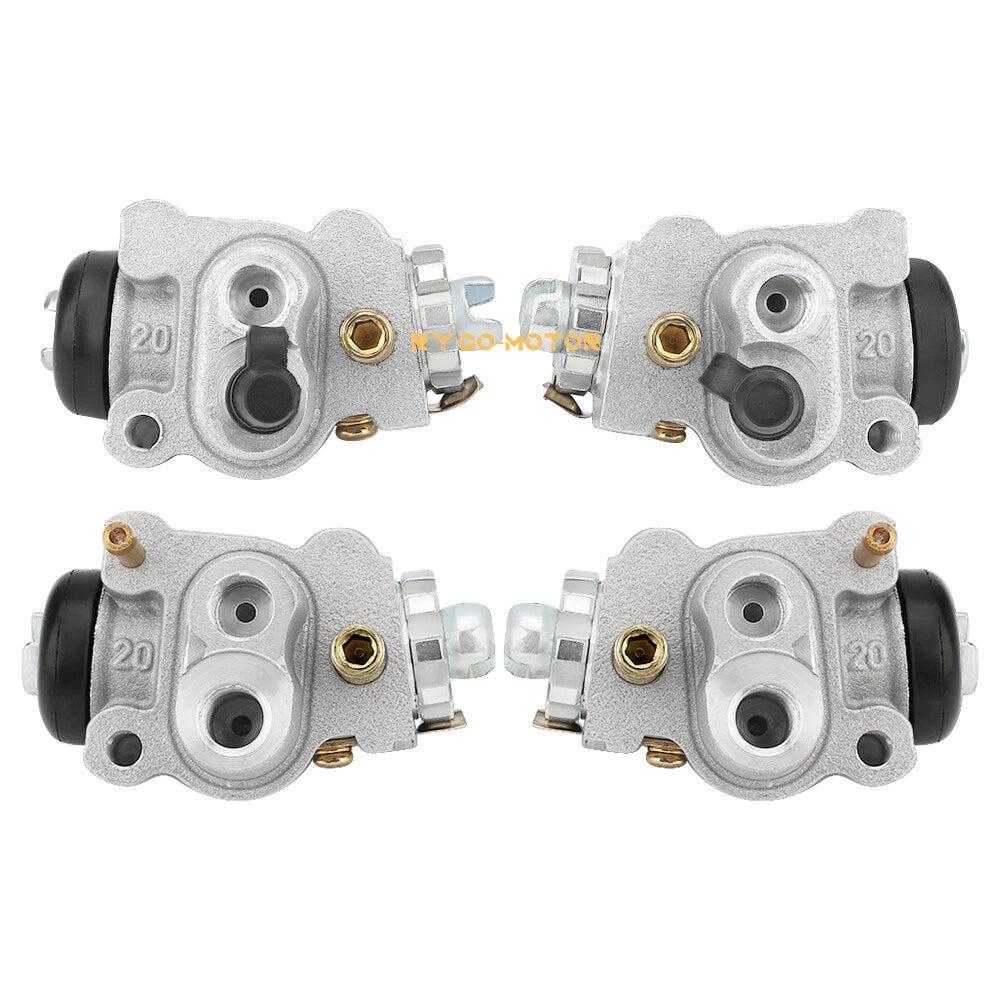 4Pcs Front Brake Wheel Cylinders for Honda TRX300FW Fourtrax 300 (1988–2000)