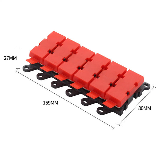 1X 200A 5-Way Fuse Holder Distribution Block for AU Car