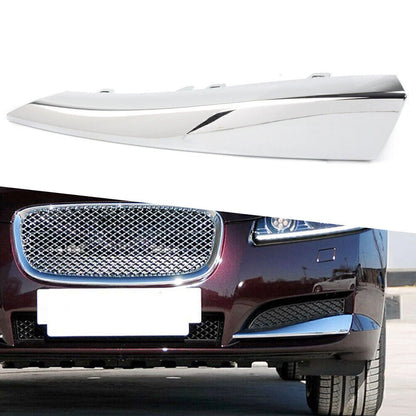 Front Left Grille Molding Trim for Jaguar XF 2012-2015 Chrome