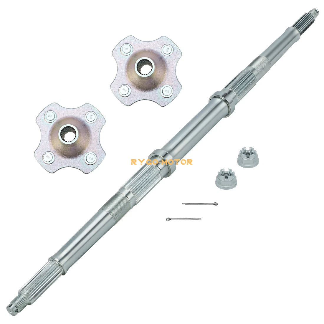 Rear Axle Shaft Wheel Hub Nuts for Honda TRX300 Fourtrax 2X4 (1992–2000)