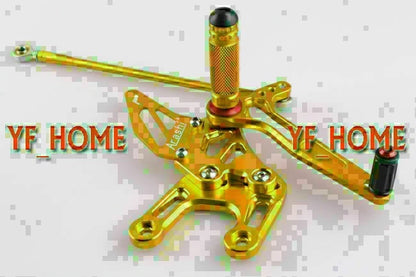 Gold Rear Set Footpeg Rearset for Kawasaki Ninja ZX10R (2008-2010)