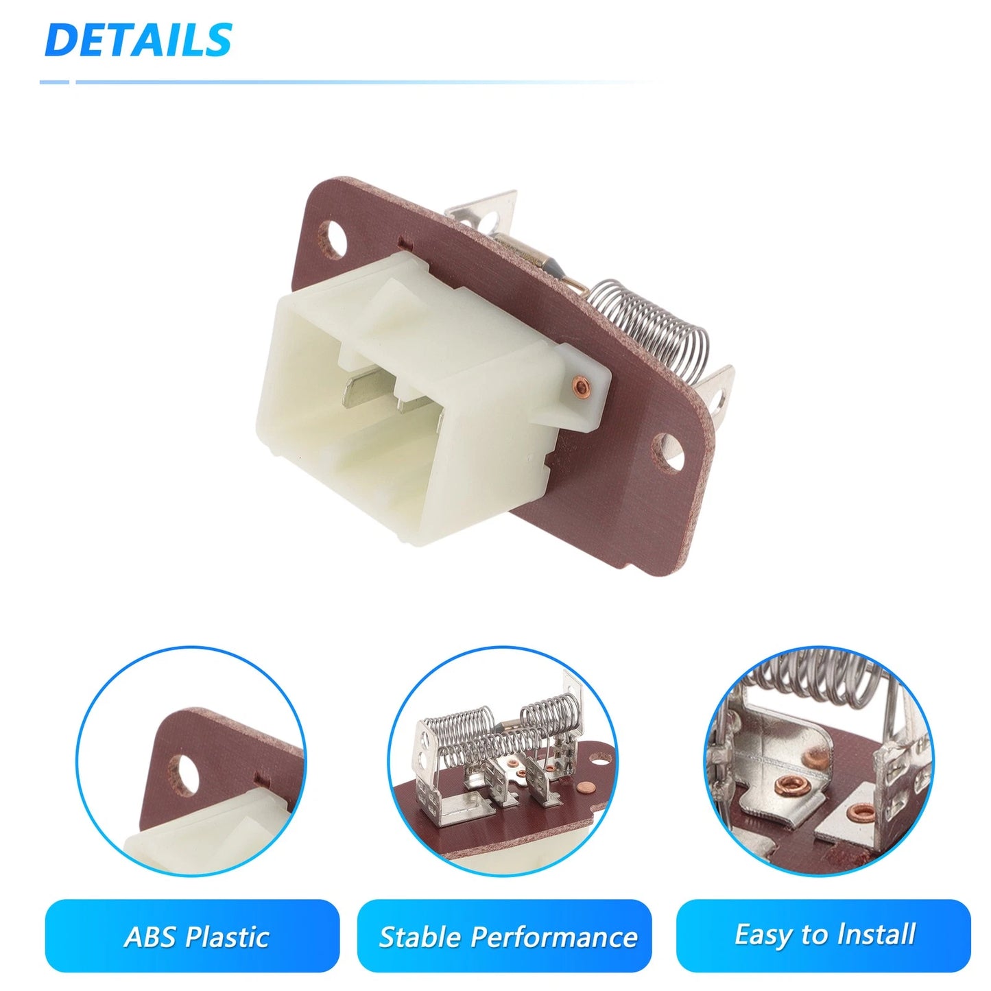Blower Motor Resistor for Ford Thunderbird 3.8L (1987-1993, 1995-1997)