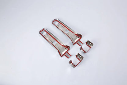 Rear Door Hinge Trim Cover for 2018-2023 Jeep Wrangler JL Chrome 4 x Pieces (2018-2023)