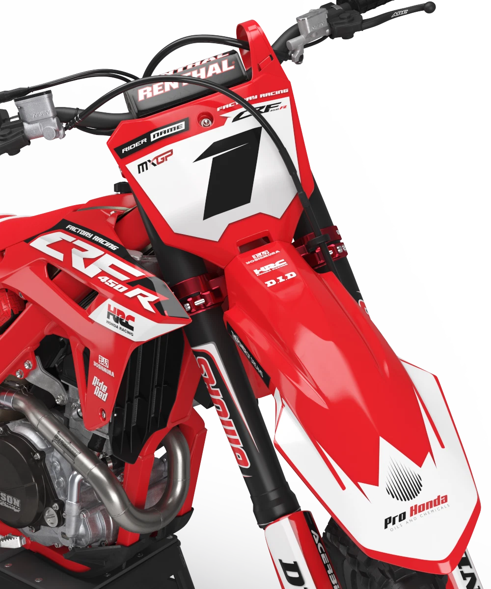 Full Graphic Kit for Honda CRF250R 2018-2021 - TOKYO Style Decals