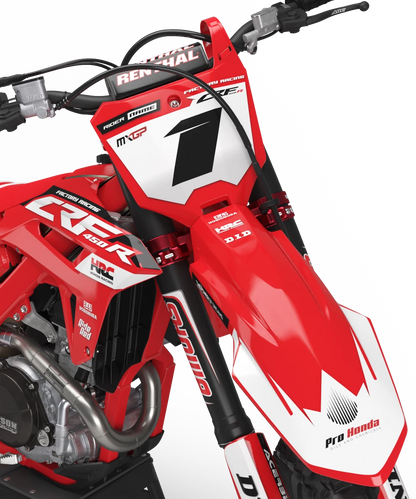 Full Graphic Kit for Honda CRF250R 2018-2021 - TOKYO Style Decals