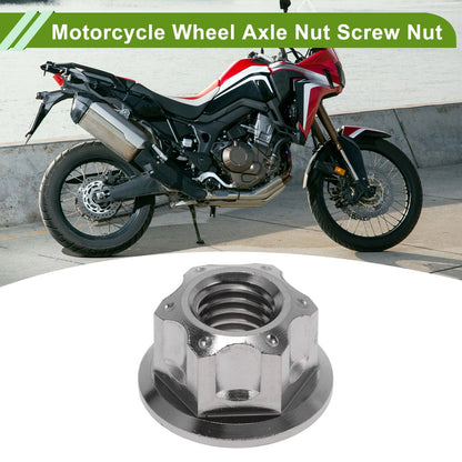 Wheel Axle Nut M8x1.25 for Cars/Motorcycles/Bicycles 4 x Pcs