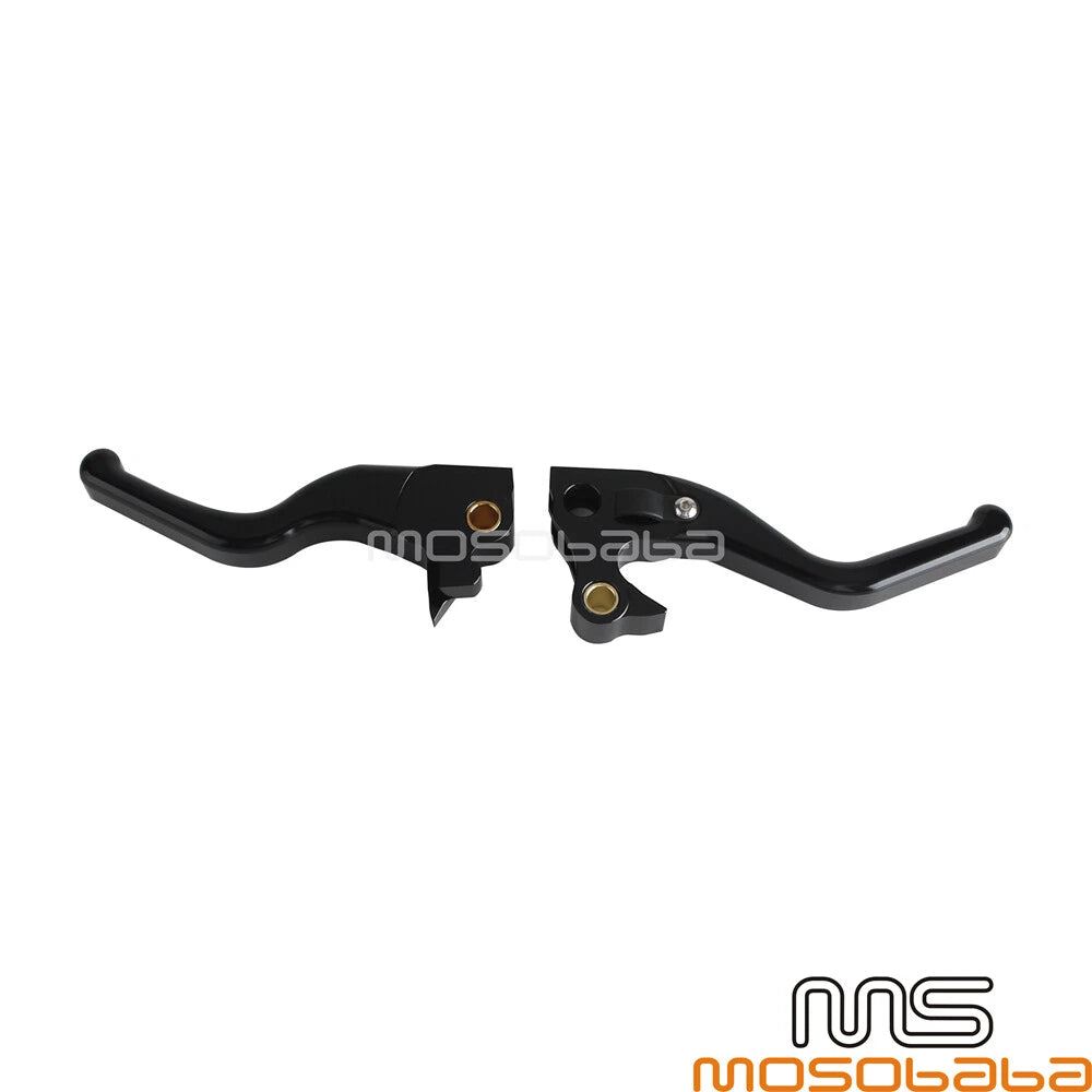 Black Hand Brake Clutch Lever Kit for Harley Sportster Nightster XL1200N (04-13)