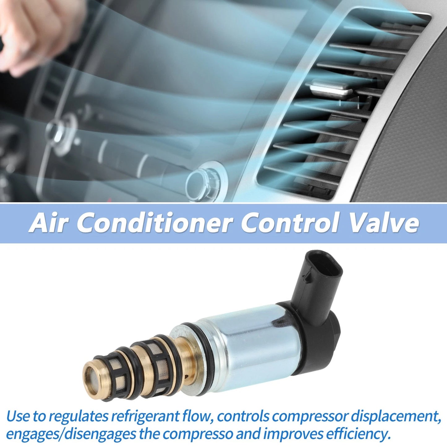 AC Compressor Solenoid Valve for Chevrolet GMC Honda