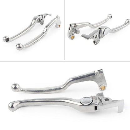 Chrome Aluminum Brake Clutch Levers for Yamaha FZ1 FZ6 FZ8 (2001-2005)