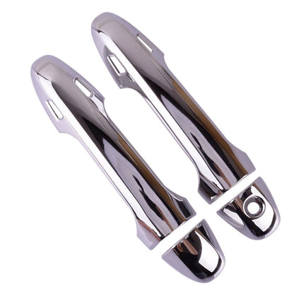 Chrome Side Smart Key Door Handle Cover Trim for Toyota Tacoma (2016-2022)