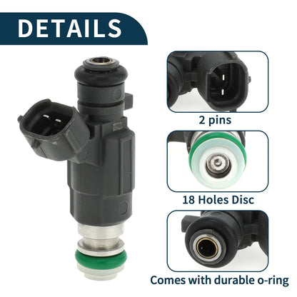 Fuel Injector for NISSAN Altima III 3.5 (2001-2006) 1 x Pcs Deep Gray